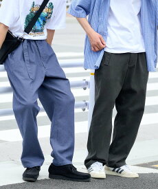 【SALE／84%OFF】CIAOPANIC TYPY コットンツイルベルティッドイージーパンツ チャオパニックティピー パンツ その他のパンツ ネイビー ブラック ベージュ