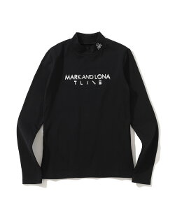 MARK & LONA Axe Skew Line Mock Neck �b WOMEN �}�[�N�A���h���i �g�b�v�X �J�b�g�\�[�ET�V���c �u���b�N�y���������z