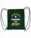 PARI PARI apt.×SAUVENIR×FREAK'S STORE 別注 オールナイトサウナ KANNAIGI ナップサック付きパイルセットアップ