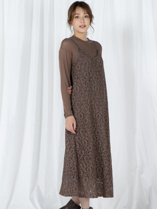 Vicky 2点セット シアニット コードレースワンピース Rakuten Fashion 楽天ファッション 旧楽天 ブランドアベニュー Bn0456