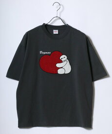 【SALE／35%OFF】Disney Tシャツ メンズ 半袖 刺繍 ティーシャツ ユニセックス マルカワ トップス カットソー・Tシャツ ホワイト オレンジ ブルー ブラック ネイビー ベージュ