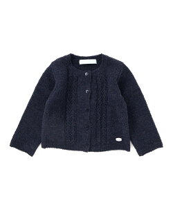 �ySALE�^60%OFF�zTartine et Chocolat �y�������z�t�����g�Ғn�̑O�{�^�������J�[�f�B�K���x�r�[(70~90cm) �x�x �I�����C�� �X�g�A �}�^�j�e�B�E�F�A�E�x�r�[�p�i �x�r�[�g�b�v�X �l�C�r�[ �z���C�g�y