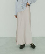 【SALE／40%OFF】GLOBAL WORK サテンストレッチフレアスカート/634549 グローバルワーク スカート ロング…