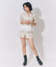 【Classic Button Series】クラシックマルチボタンハイウエストショートパンツ