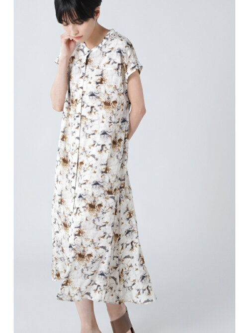 Rose Bud タイダイバンドカラーシャツワンピース Rakuten Fashion 楽天ファッション 旧楽天ブランドアベニュー Ay0457