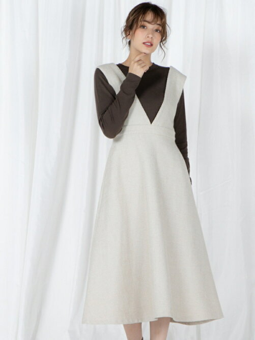 Vicky 2点セット ジャンパースカート クルーネックニットセット Rakuten Fashion 楽天ファッション 旧楽天 ブランドアベニュー Bn0457 Vicky 2点セット ジャンパースカート クルーネックニットセット Rakuten Fashion 楽天ファッション 旧楽天 ブランドアベニュー Bn0457