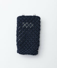 TRICOTE MACRAME SMARTPHONE CASE トリコテ スマホグッズ・オーディオ機器 その他のスマホグッズ・オーディオ機器 ネイビー グリーン オレンジ ベージュ【送料無料】