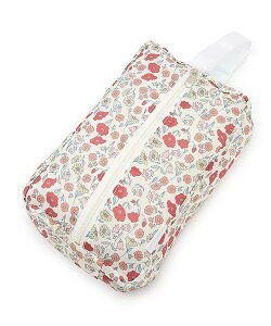 【SALE/50%OFF】petit main 【トラベル】縦型マルチポーチ/L ナルミヤオンライン インテリア・生活雑貨 トラベルグッズ ホワイト ベージュ ネイビー