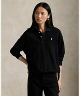 POLO RALPH LAUREN ライトウェイト フリース ロングスリーブ ポロ ラルフローレン トップス ポロシャツ …