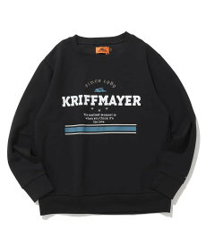 KRIFF MAYER (K)軽テックスウェット クリフメイヤー トップス スウェット・トレーナー ブラック ブルー ベージュ グレー