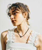 【SALE／70%OFF】mysty woman ハートパーツチョーカー ミスティウーマン アクセサリー・腕時計 チョーカ…