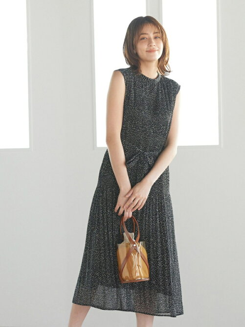 Ketty 美人なゆらめき スクエアパターン柄ワンピース Rakuten Fashion 楽天ファッション 旧楽天ブランドアベニュー Cy8458