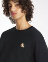 【SALE／10%OFF】Maison Kitsune Maison Kitsune/(M)CHILLAX FOX PATCH REGULAR TEE SHIRT メゾン キツネ トップス カットソー・Tシャツ ネイビー ホワイト ブラック【送料無料】