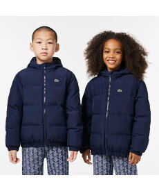 【SALE／50%OFF】LACOSTE 背面ステッチインサレーションJUNIORパフジャケット ラコステ ジャケット・アウター ダウンジャケット・ダウンベスト ネイビー【送料無料】