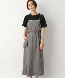 【SALE／30%OFF】LEPSIM ポケ付きキャミワンピース レプシィム ワンピース・ドレス ワンピース グレー ブラック ネイビー【送料無料】