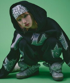 【SALE／30%OFF】SELECT BRANDS GALFY/ガルフィー ギャル男BIGロゴダブダブパーカー *セットアップ対応(MENS) ジャックローズ トップス スウェット・トレーナー ブラック【送料無料】