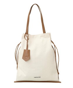 CONVERSE TOKYO CANVAS GATHERED TOTE BAG �R���o�[�X�g�E�L���E �o�b�O �g�[�g�o�b�O �x�[�W�� �u���b�N�y���������z