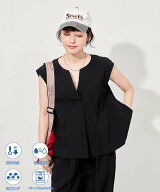 【SALE／10%OFF】FREAK'S STORE 【接触冷感/吸水速乾/マシンウォッシャブル】 SUMMERCOOL スキッパーブラ…