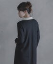 ニットポロワンピース
