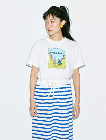 Ray BEAMS NAIJEL GRAPH × Ray BEAMS / 別注 Flower Garden Tシャツ ビームス ウイメン トップス カットソー・Tシャツ ホワイト【送料無料】