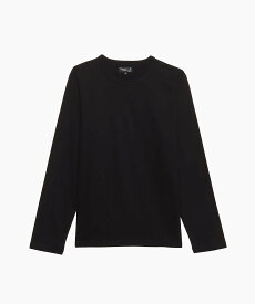 agnes b. HOMME J000 TS コットンTシャツ アニエスベー トップス カットソー・Tシャツ ブラック【送料無料】