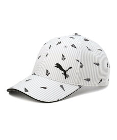 【SALE／30%OFF】PUMA メンズ ゴルフ ポリエステルツイル グラフィック キャップ プーマ 帽子 キャップ ホワイト