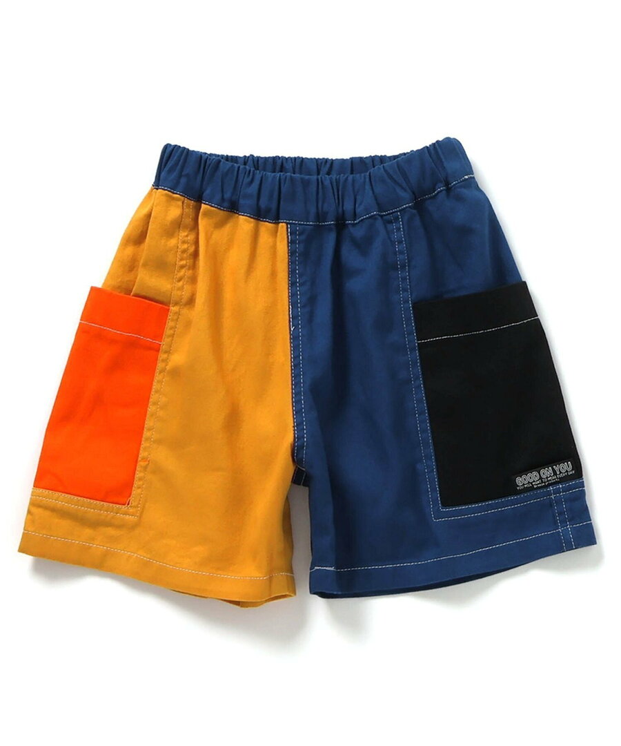 【SALE/43%OFF】BREEZE サイドポケットハーフパンツ 5分丈 5分丈 エフオーオンラインストア パンツ その他のパンツ パープル ブラック ベージュ グリーン レッド ホワイト - メイン画像 8