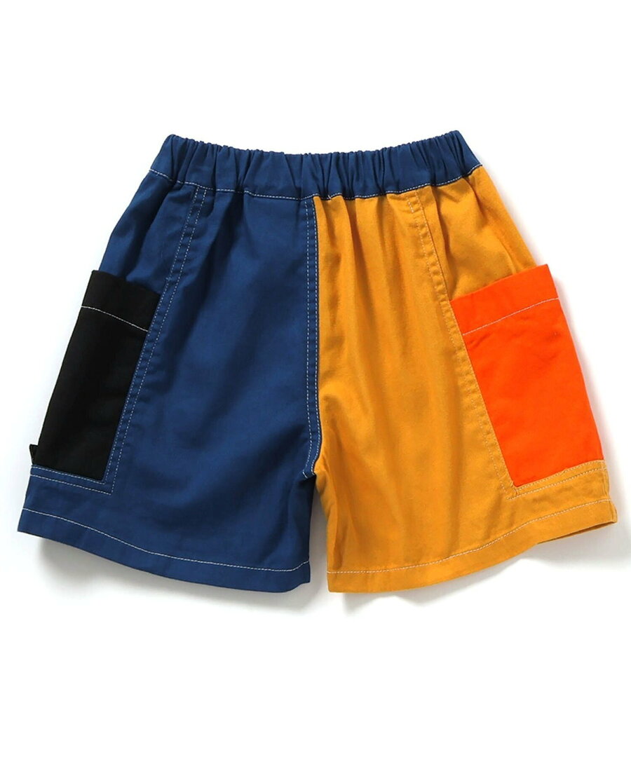 【SALE/43%OFF】BREEZE サイドポケットハーフパンツ 5分丈 5分丈 エフオーオンラインストア パンツ その他のパンツ パープル ブラック ベージュ グリーン レッド ホワイト - メイン画像 12