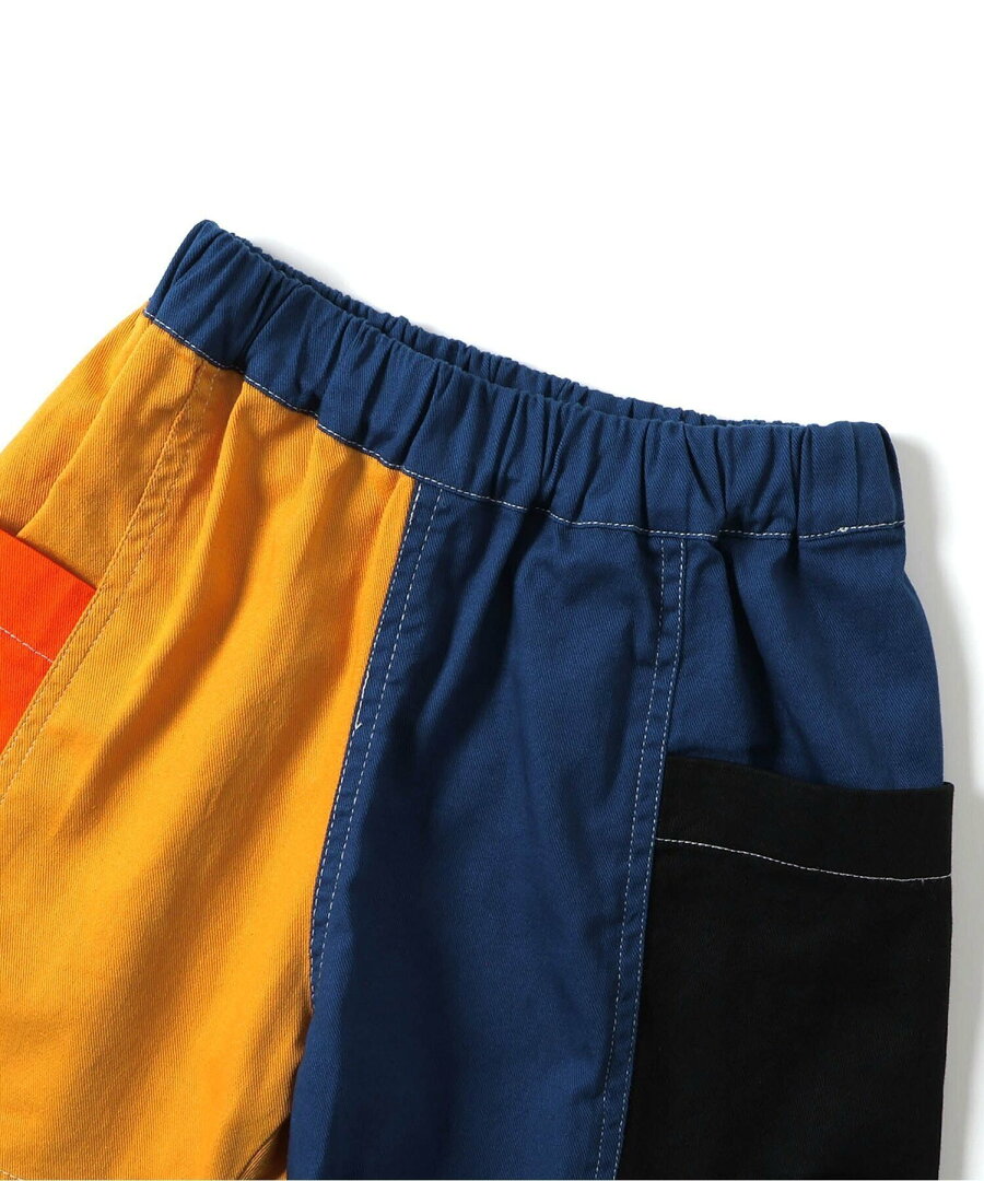 【SALE/43%OFF】BREEZE サイドポケットハーフパンツ 5分丈 5分丈 エフオーオンラインストア パンツ その他のパンツ パープル ブラック ベージュ グリーン レッド ホワイト - メイン画像 15