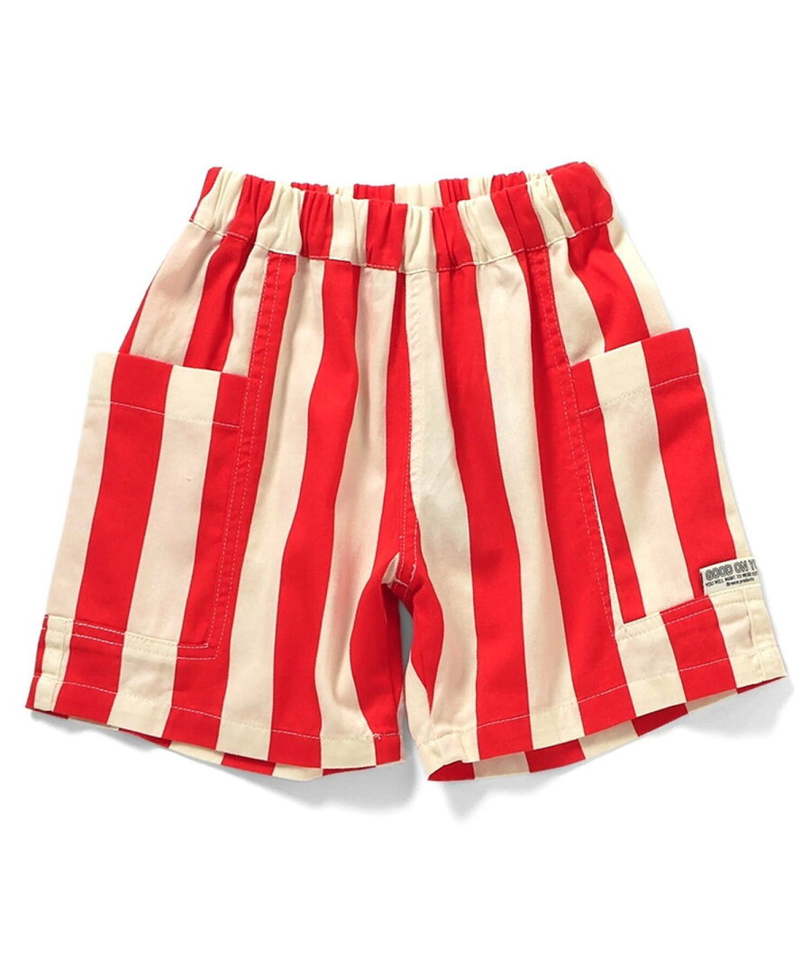 【SALE/43%OFF】BREEZE サイドポケットハーフパンツ 5分丈 5分丈 エフオーオンラインストア パンツ その他のパンツ パープル ブラック ベージュ グリーン レッド ホワイト - メイン画像 10