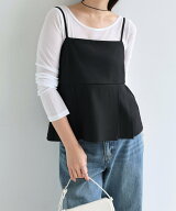 Freesia ペプラム キャミソール ビスチェ Freesia フリージア アンドミー トップス キャミソール ブラウ…