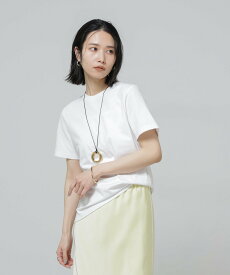 NANO universe Anti Soaked(R) 汗染み防止クルーネックTシャツ ナノユニバース トップス カットソー・Tシャツ グレー ブラック ホワイト【送料無料】