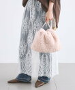 LE VERNIS(ルベル二) / ファー巾着バッグ