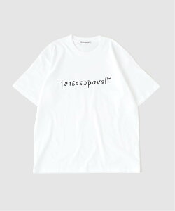 417 EDIFICE CABARET POVAL Yu Nagaba Logo Tee �t�H�[�����Z�u�� �G�f�B�t�B�X �g�b�v�X �J�b�g�\�[�ET�V���c �z���C�g �l�C�r�[�y���������z