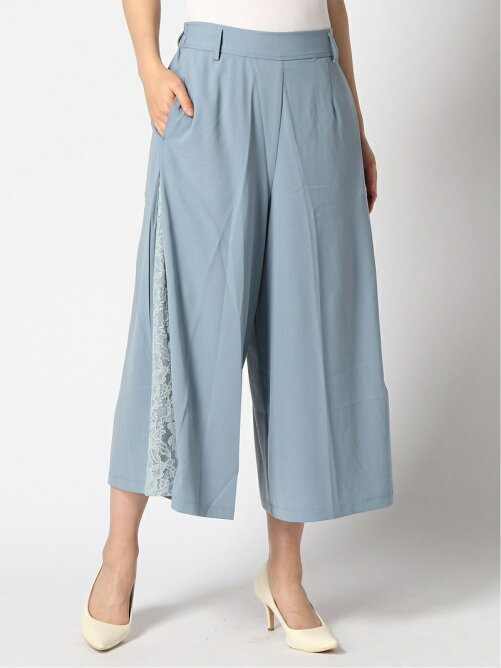 Ranan サイドレース使いワイドパンツ Rakuten Fashion 楽天ファッション 旧楽天ブランドアベニュー Cc0460
