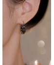 ビジュースナップピアス