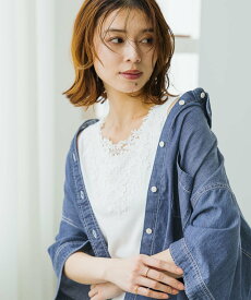 【SALE／16%OFF】studio CLIP 2WAYレースタンクトップ[プラスサイズあり] スタディオクリップ トップス その他のトップス グレー ホワイト ブラック パープル カーキグリーン