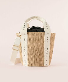 TOCCA 【WEB&一部店舗限定】DANCING TOCCA SUMMER TOTE かごバッグ トッカ バッグ かごバッグ ブラック ホワイト グレー【送料無料】