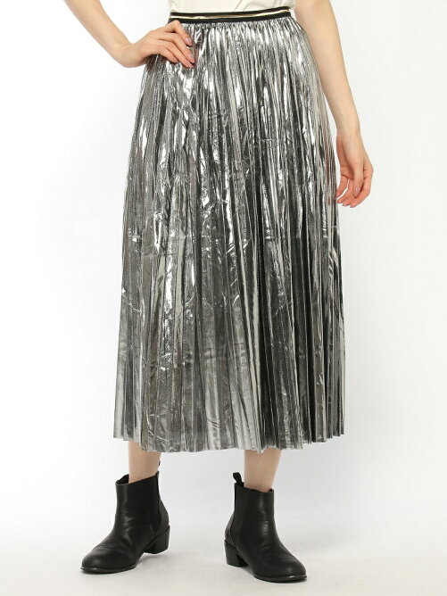 Narcissus Narcissus メタルプリーツスカート Rakuten Fashion