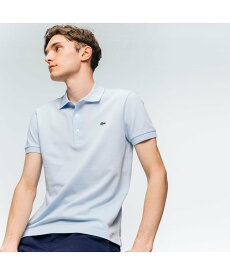 LACOSTE スリムフィットソリッドポロシャツ(半袖) ラコステ トップス ポロシャツ レッド ホワイト ベージュ ブラック カーキ ネイビー グリーン ピンク グレー ブルー イエロー【送料無料】