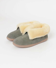 【SALE／40%OFF】Sonny Label MINNETONKA SHEEPSKIN ANKLE BOOT サニーレーベル シューズ・靴 ブーツ ブラック グレー【送料無料】