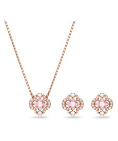 SWAROVSKI 【公式】【スワロフスキー】Swarovski Sparkling Dance セット スワロフスキー アクセサリー・腕時計 ネックレス ピンク【送料無料】