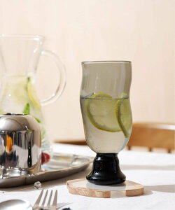 JOURNAL STANDARD FURNITURE WAVY GOBLET GLASS GY Subg OX W[iX^_[ht@j`[ HEELb`pi HEM O[