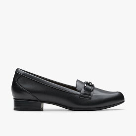 Clarks Juliet Echo クラークス シューズ・靴 ローファー ブラック【送料無料】