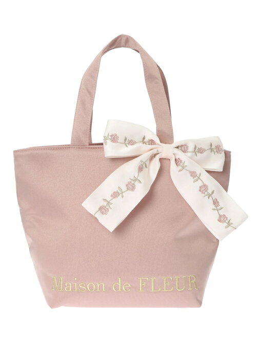 Maison De Fleur ローズリボン刺繍トートバッグ Rakuten Fashion 楽天ファッション 旧楽天ブランドアベニュー Dh2462