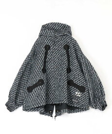 MEGMIURA WARDROBE MEGMIURA WARDROBE/(U)Wool Mods Coat メグミウラ ジャケット・アウター モッズコート ブラック【送料無料】