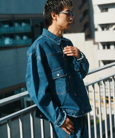 JACKROSE (M)JACKROSE/JE-FRINGE 2ND DENIM JKT ジャックローズ ジャケット・アウター デニムジャケット ブルー ブラック【送料無料】