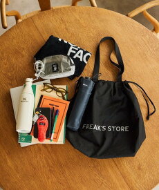 KiU 別注 KIU ECO BAG エコバッグ フリークスストア バッグ エコバッグ・サブバッグ ブラウン ベージュ ブラック