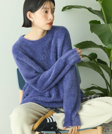 AMERICAN HOLIC フェアリーニットプルオーバー アメリカンホリック トップス ニット ブルー グレー ブラウン