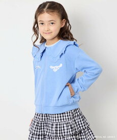 a.v.v 【数量限定】[110-160][シナモロール&ポチャッコ]フリル衿スウェットカーディガン アー・ヴェ・ヴェ トップス カーディガン ブルー【送料無料】